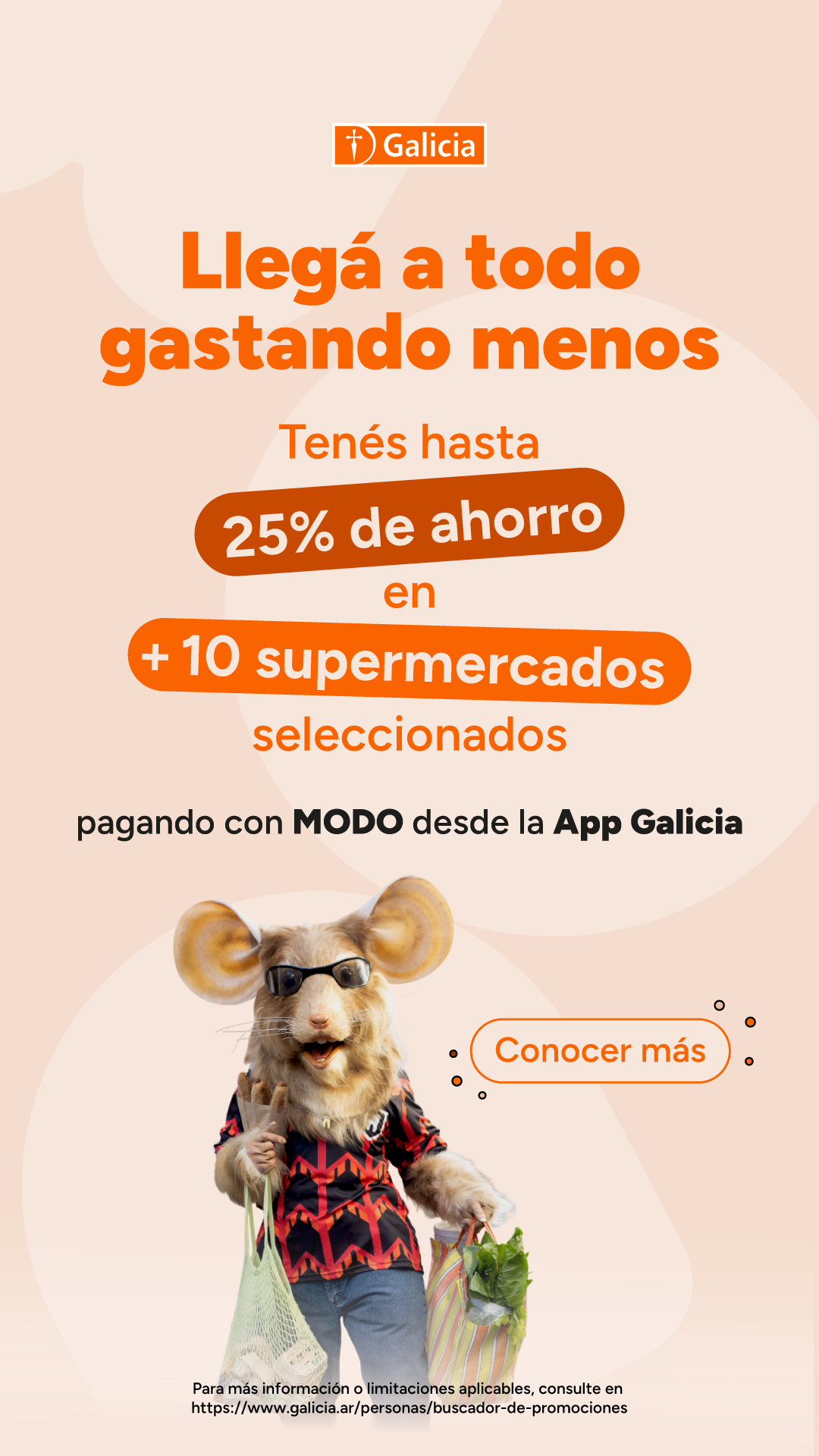 Banco Galicia Facebook ad