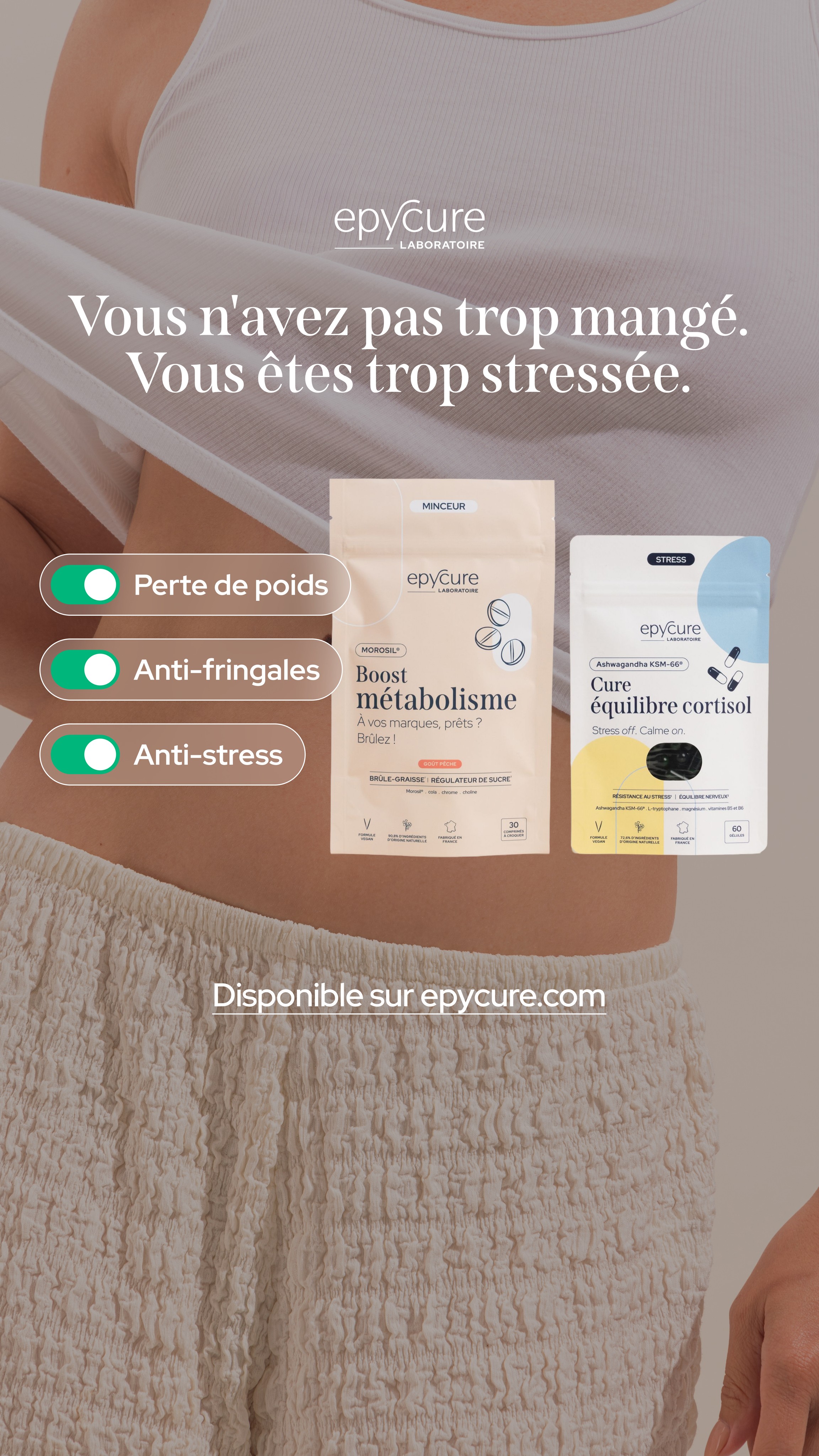 Epycure Facebook ad