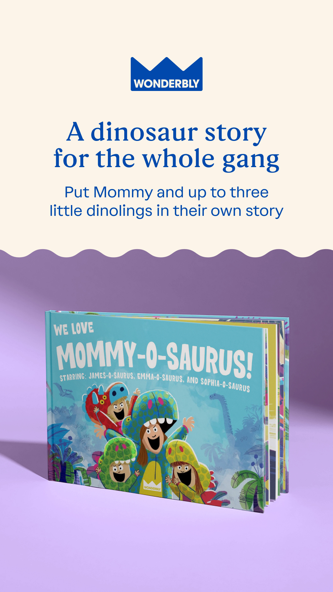 Wonderbly Facebook ad