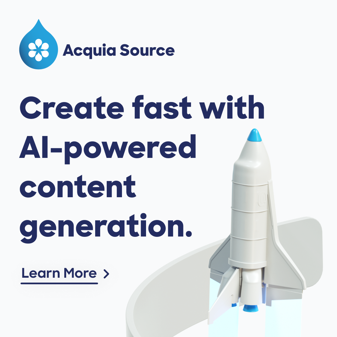 Acquia Facebook ad