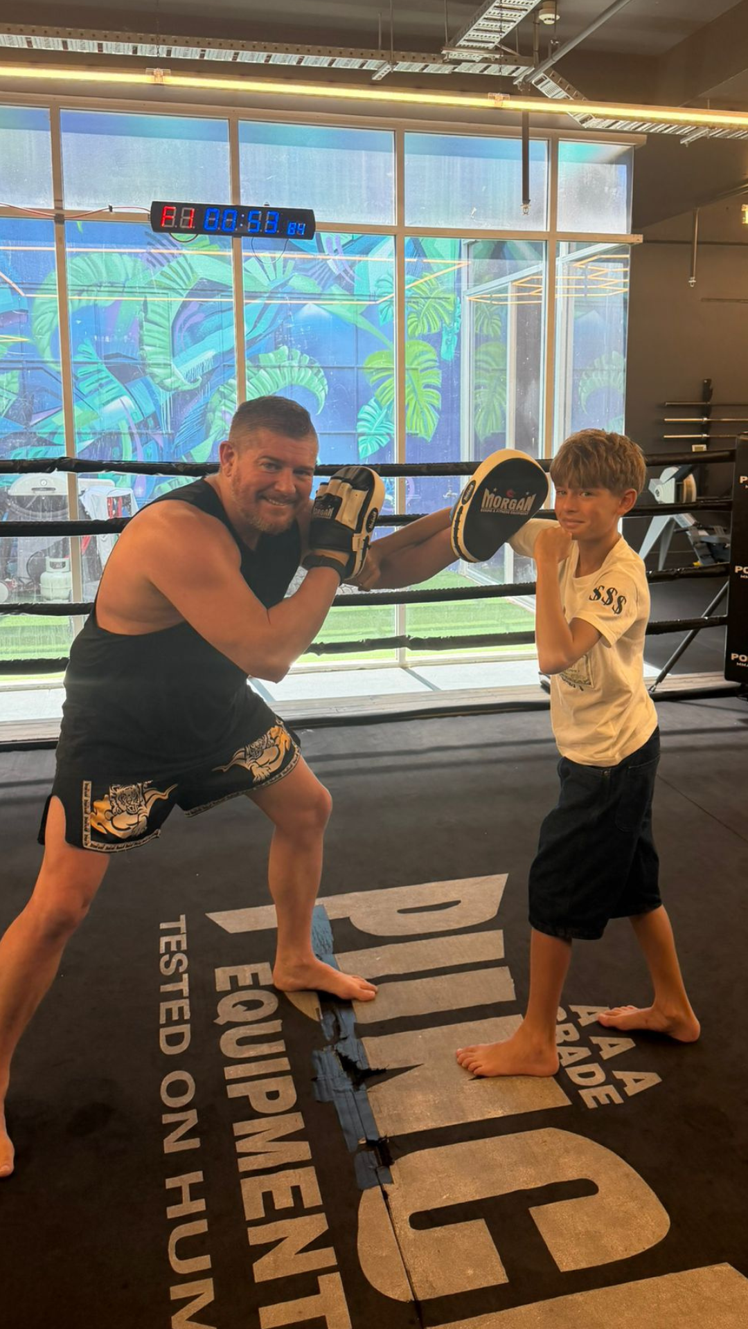 PoundIt Facebook ad: Free Kids Martial Arts Class!