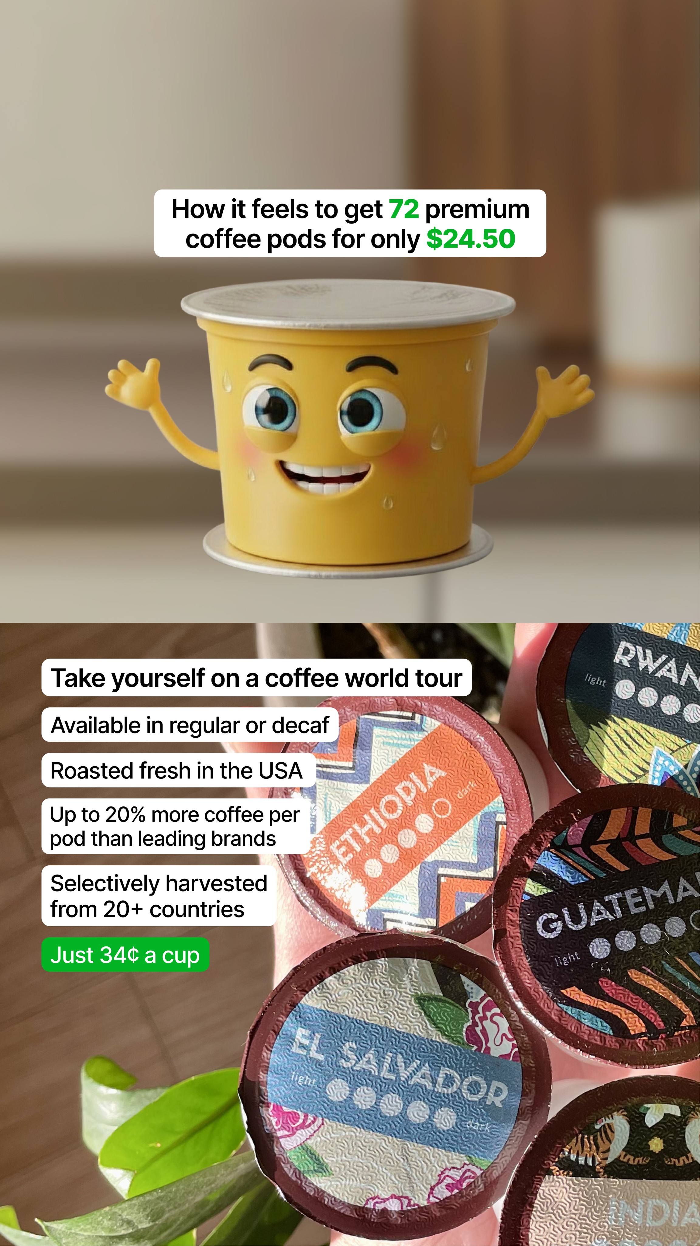 Atlas Coffee Club Facebook ad