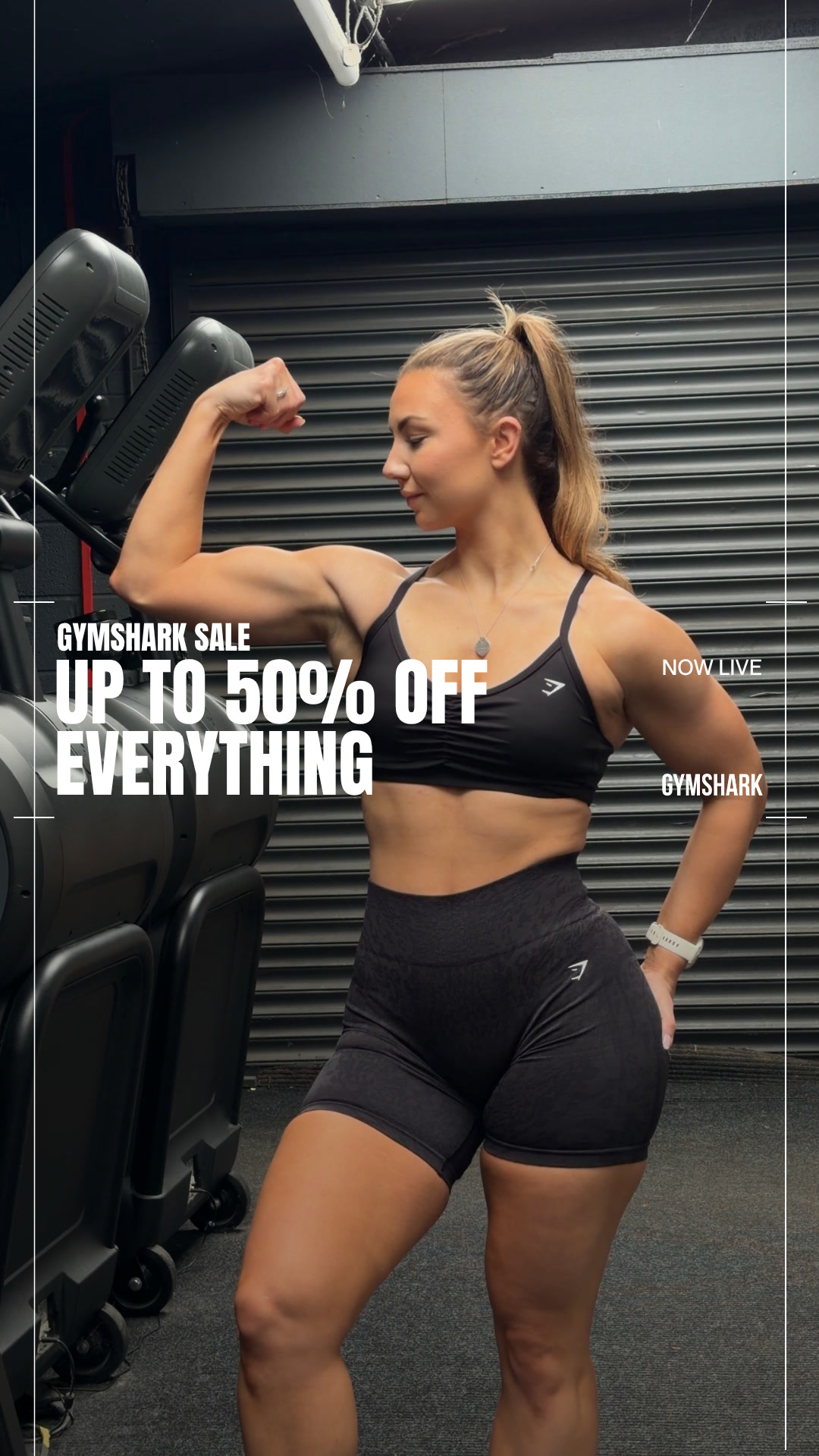 Gymshark Facebook ad