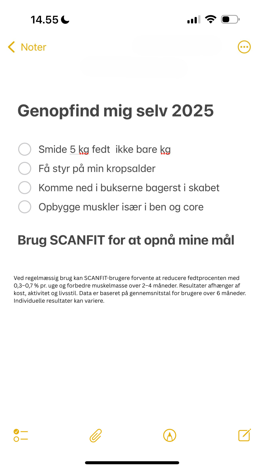 Scanfit Facebook ad