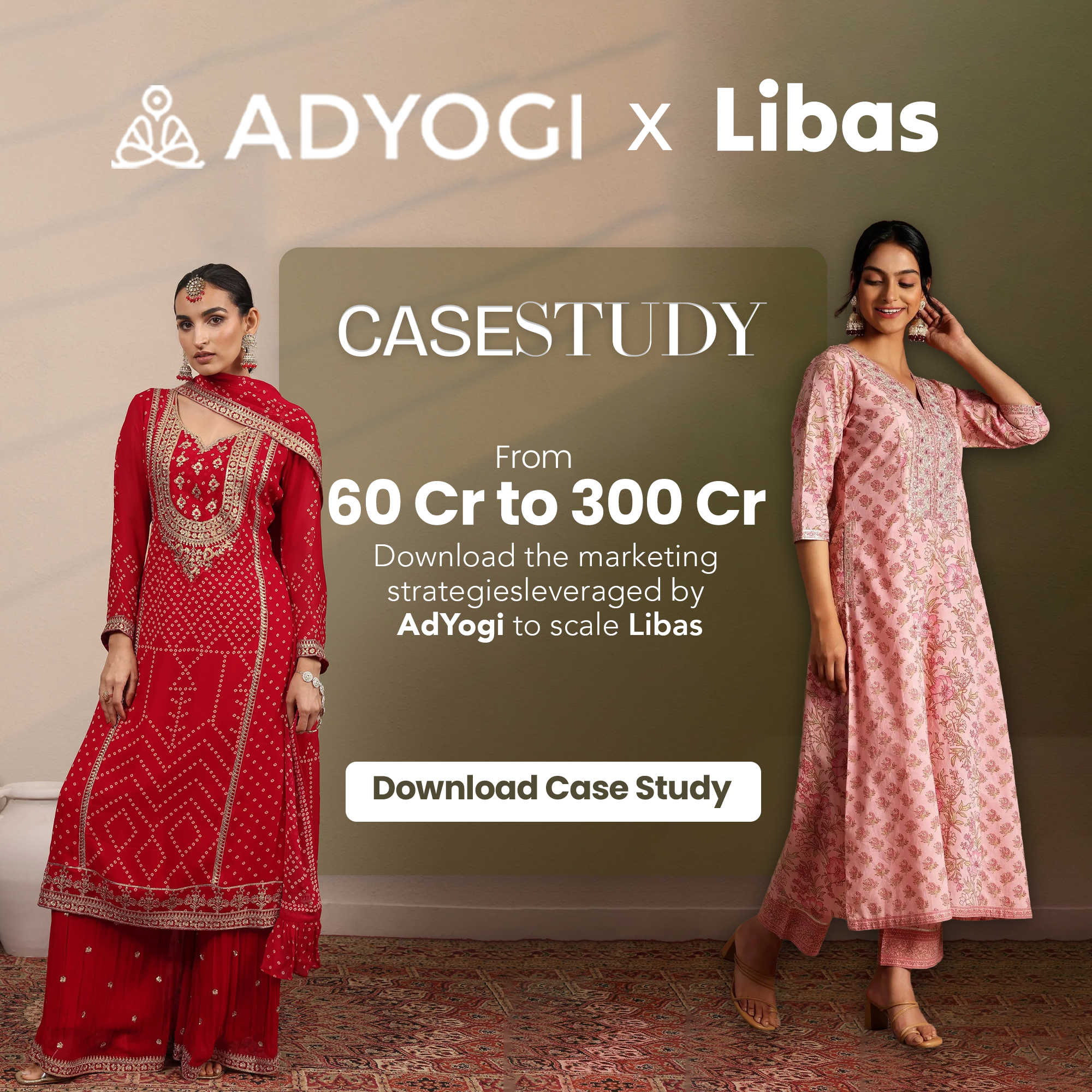 AdYogi Facebook ad: Libas Scaled from ₹60 Cr to ₹300 Cr While Improving ROAS