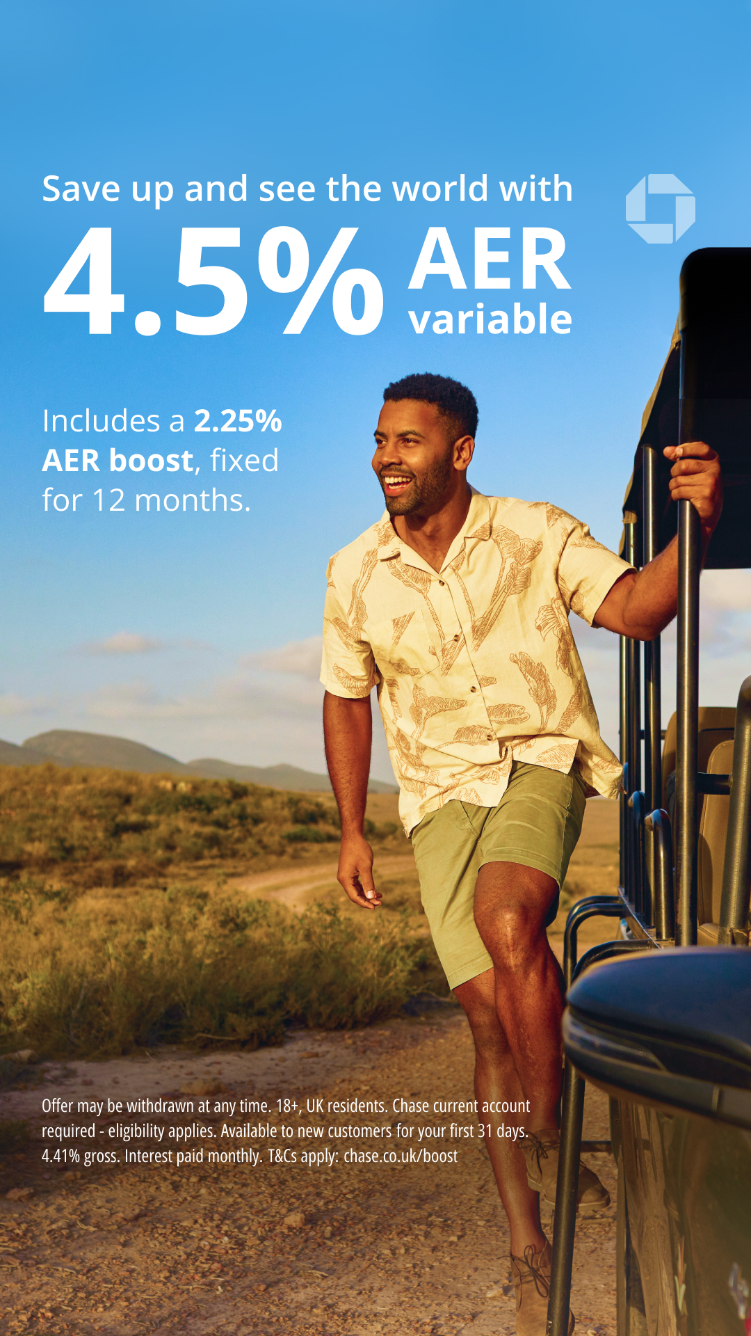 Chase Facebook ad from May 18, 2026