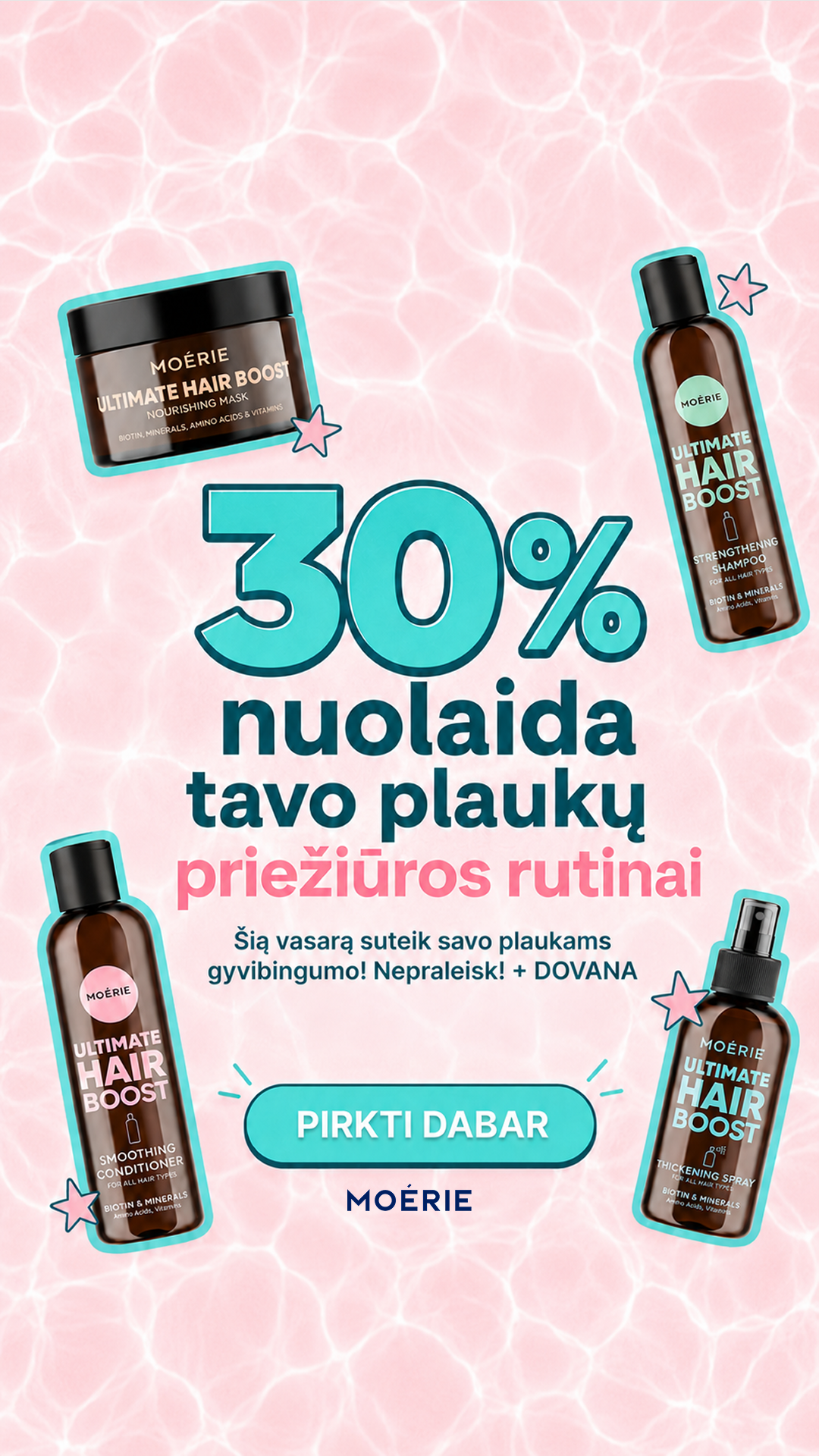 Moérie Beauty Facebook ad