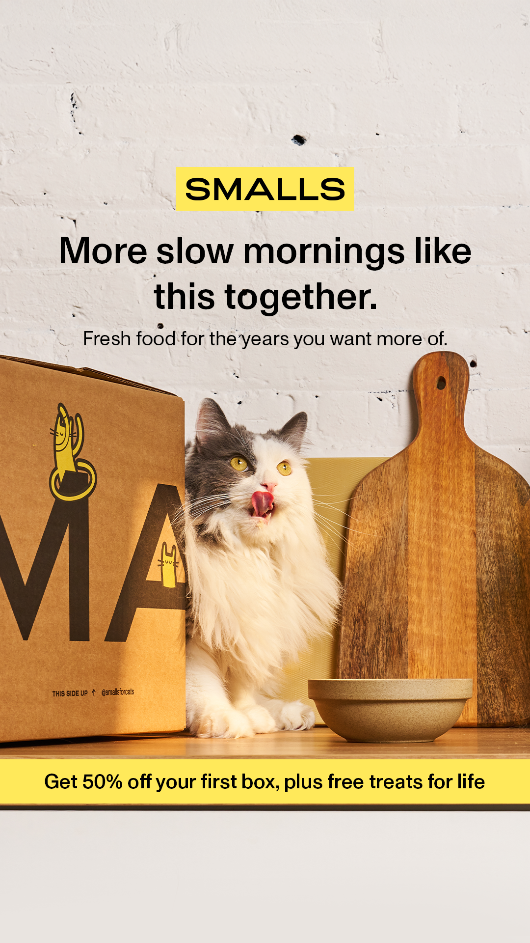 Smalls Facebook ad