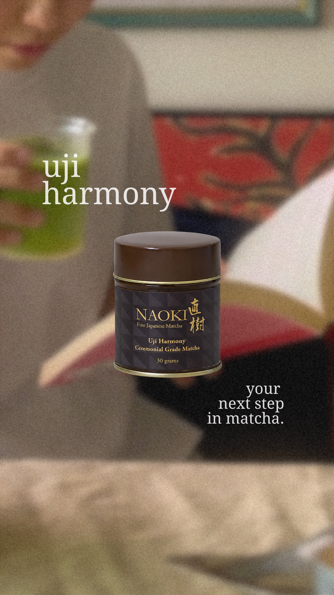 Naoki Matcha Singapore Facebook ad: For your elevated daily ritual | Uji Harmony