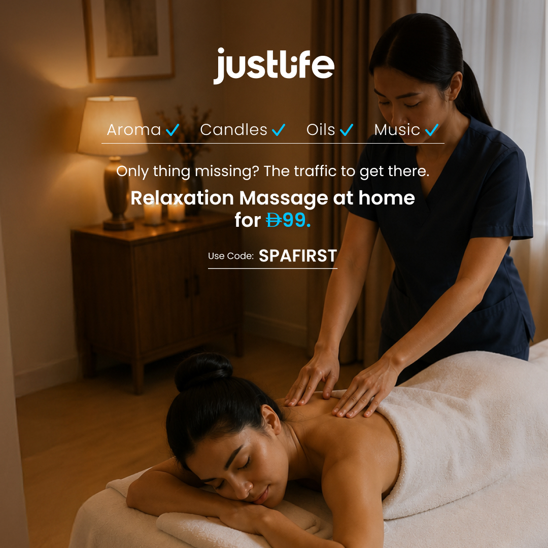 Justlife UAE Facebook ad