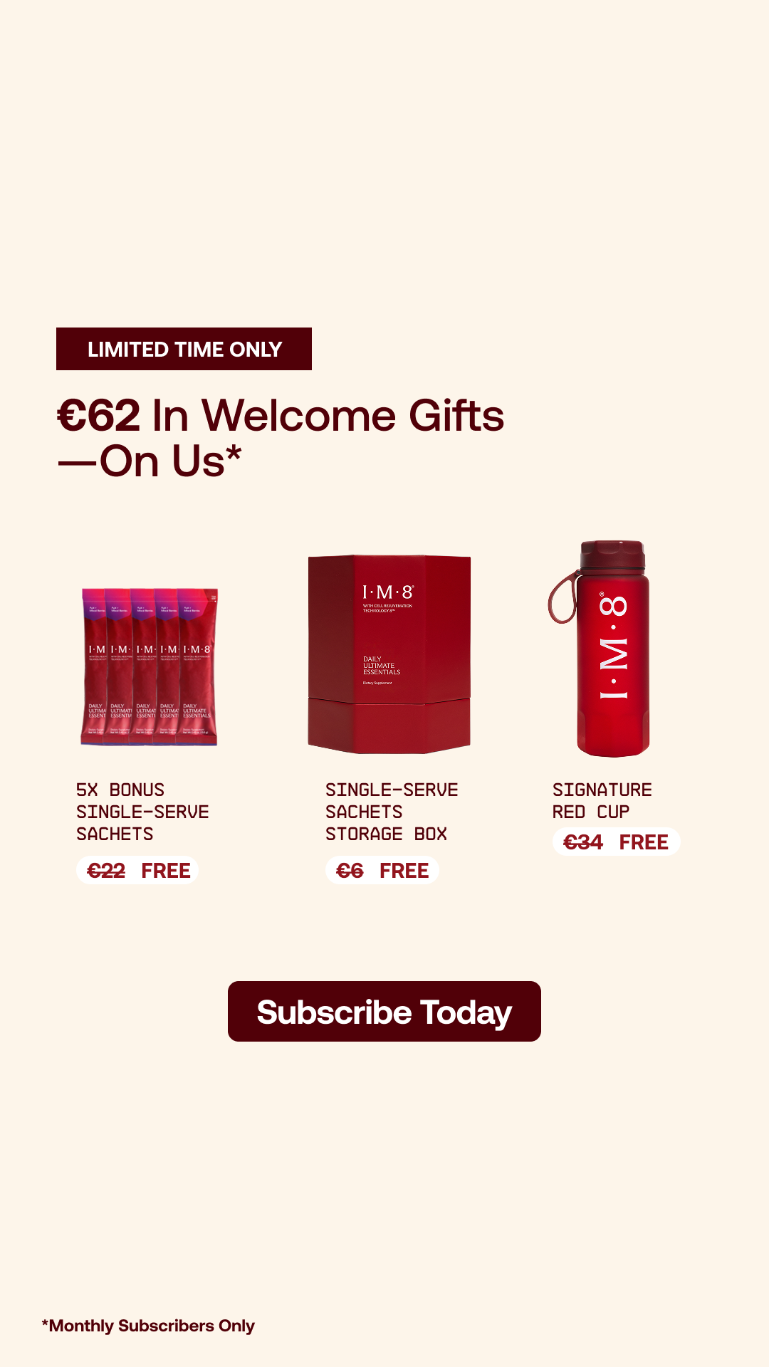 IM8 Health Facebook ad