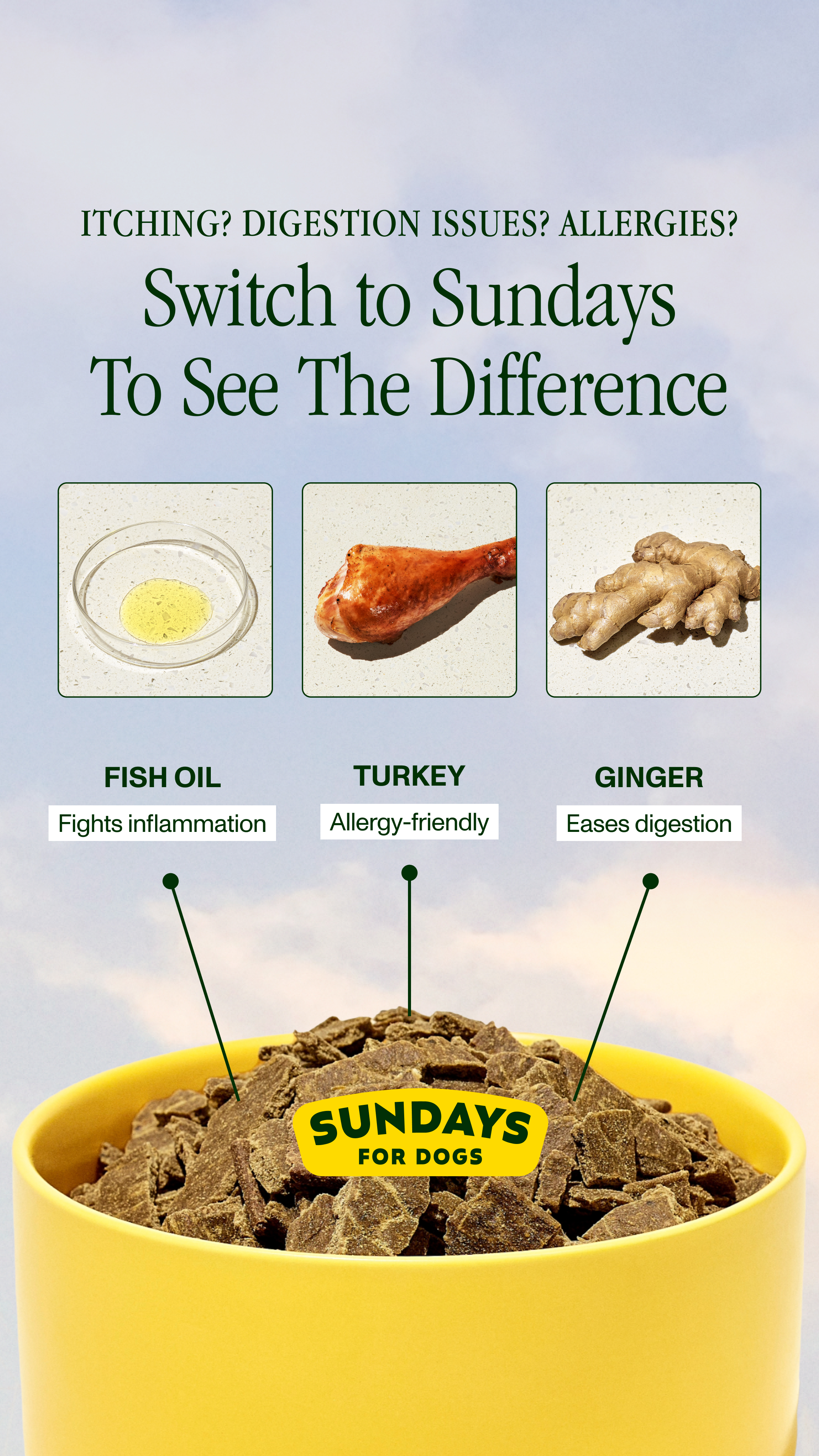 Sundays Facebook ad
