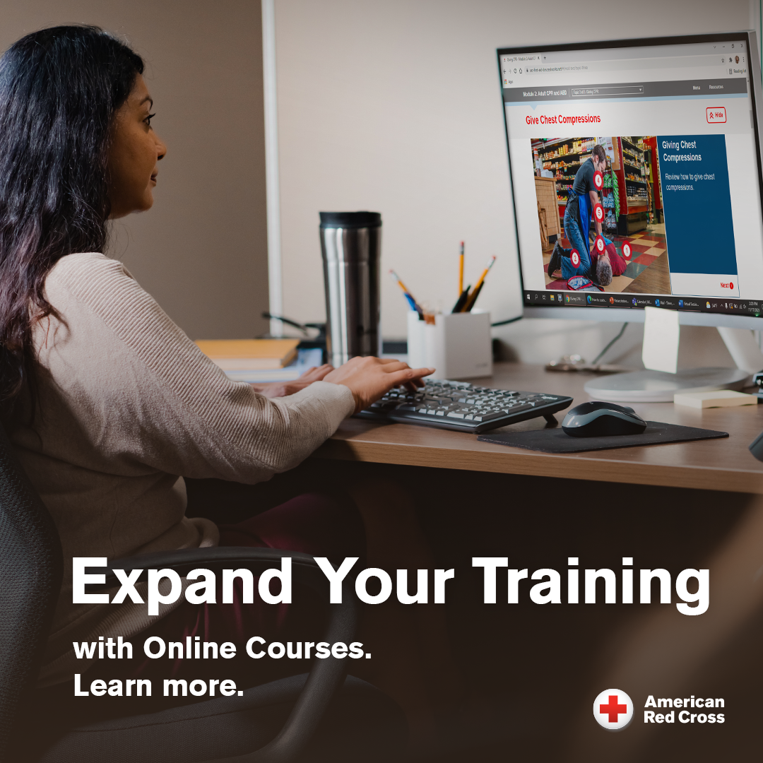 American Red Cross Training Services Facebook ad