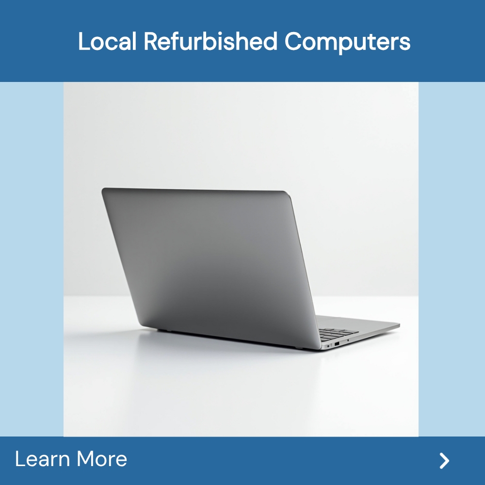 SwiftResults Corridor Facebook ad: Local Refurbished Computers