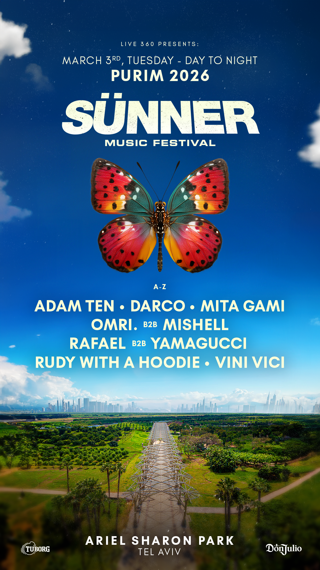 Sünner music festival Facebook ad from Jan 12, 2026