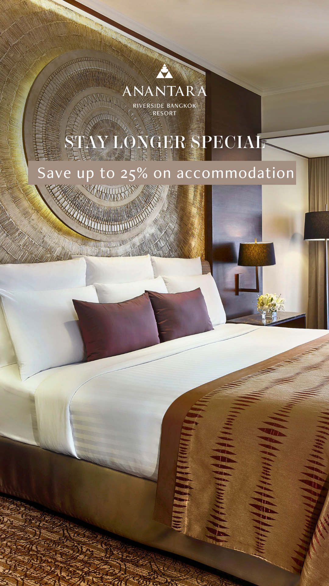 Anantara Riverside Bangkok Resort Facebook ad