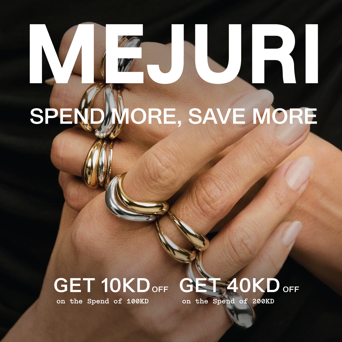 Mejuri Middle East Facebook ad: It’s time to add that sparkle to your…