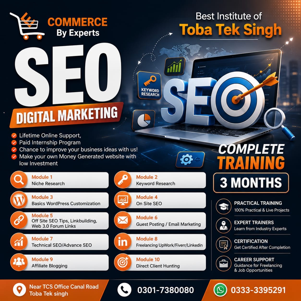 E-commerce By Experts - Toba Campus Facebook ad