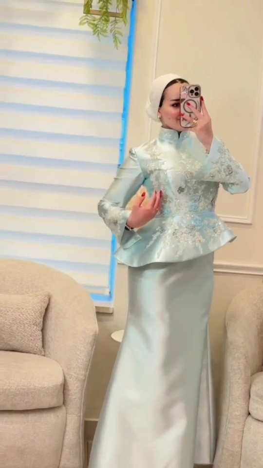 Mira Dresses Facebook ad: Baby blue dress from our exclusive design