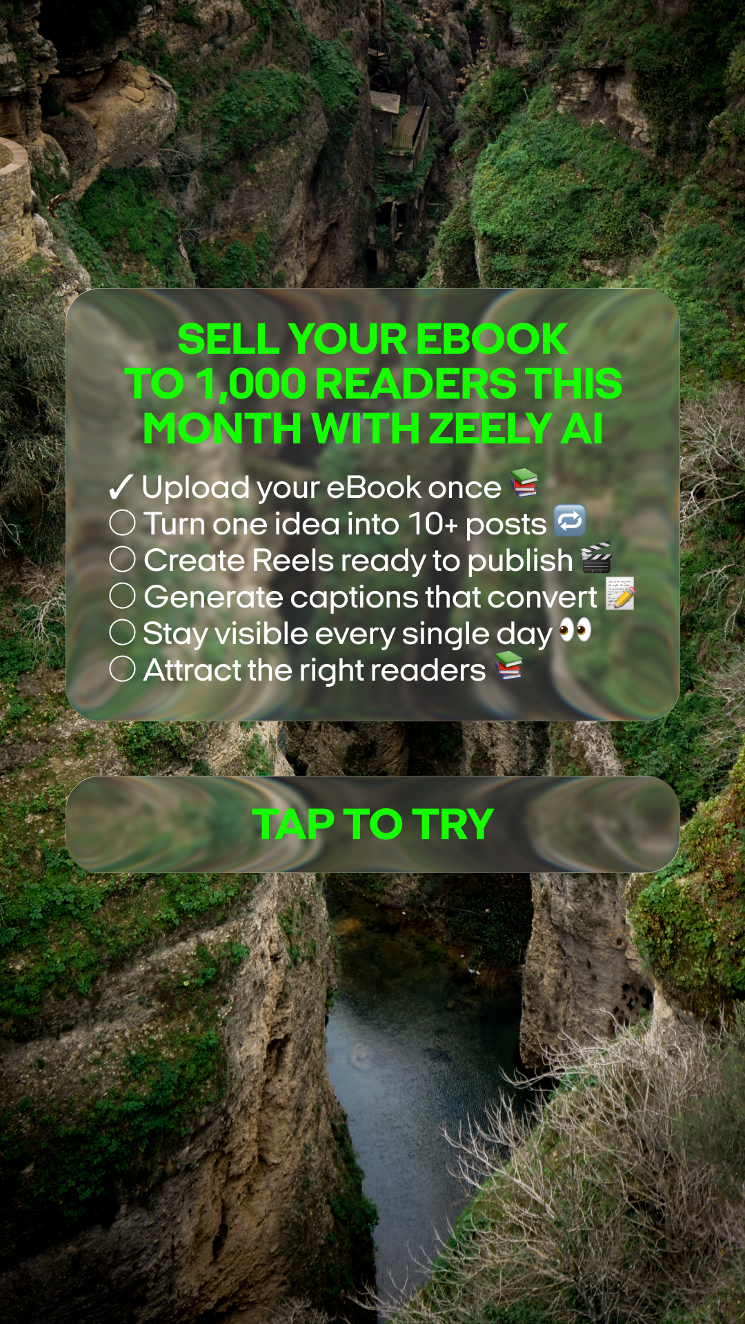 Zeely Facebook ad