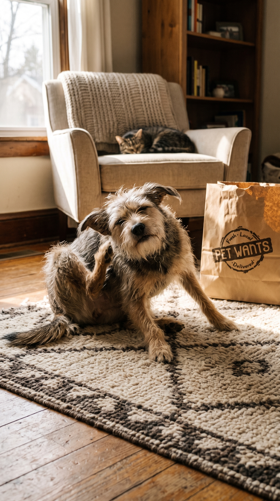 Pet Wants Facebook ad: Get to know Pet Wants dog & cat food