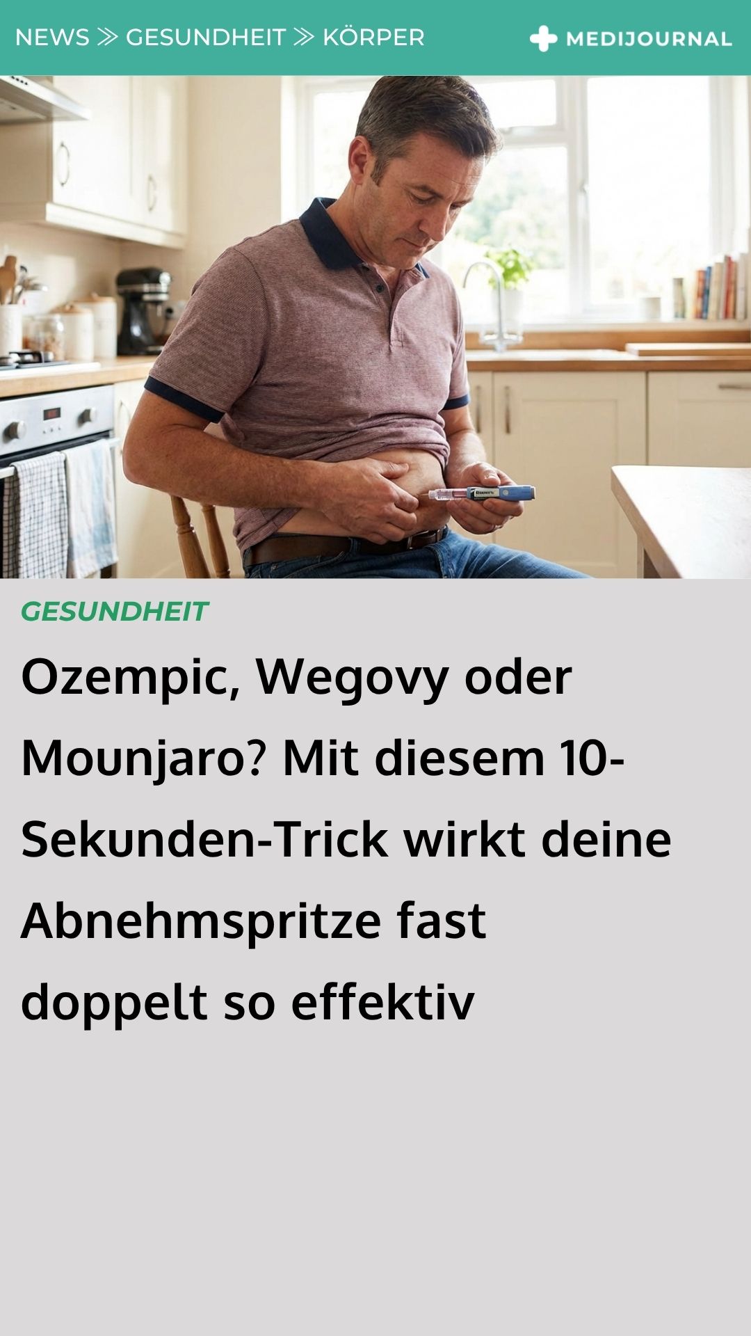 medi-journal.de Facebook ad from Apr 12, 2026