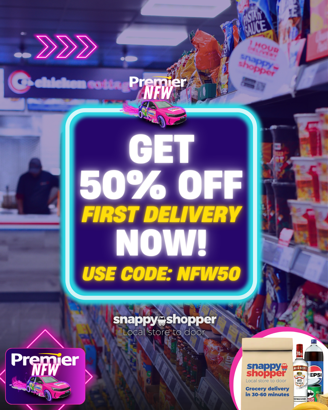 Premier NFW / Chicken Cottage Carnoustie Facebook ad