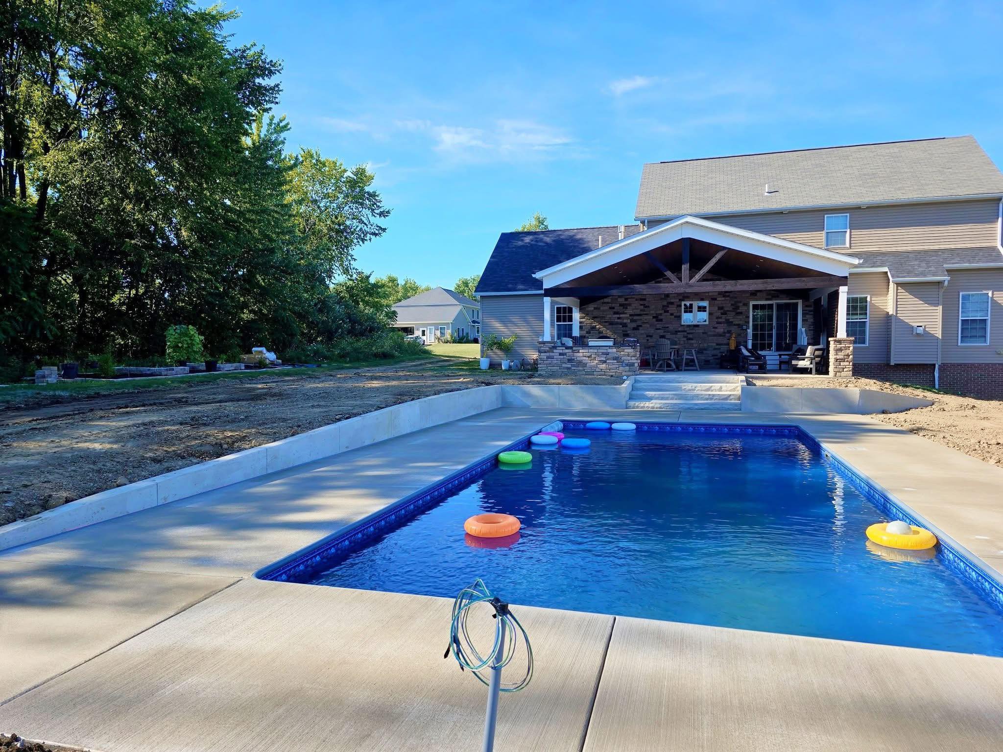 Hartville Concrete & Excavation LLC Facebook ad: We don’t just pour concrete.