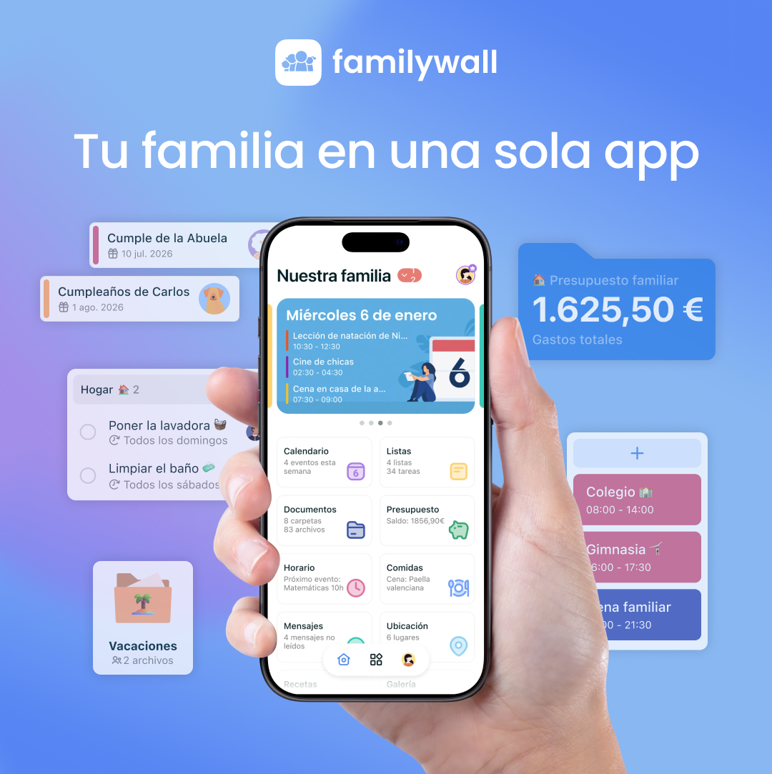 FamilyWall - Family Organizer Facebook ad: No te pierdas la oferta de FamilyWall