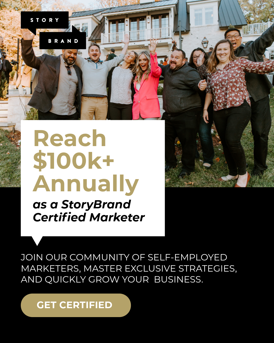 StoryBrand Facebook ad