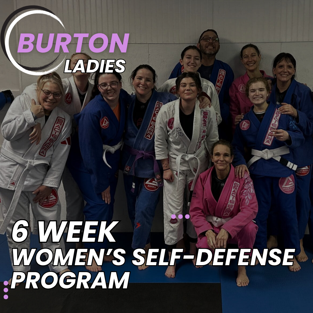 Gracie Barra - Burton Facebook ad: Practical Self-Defense Training