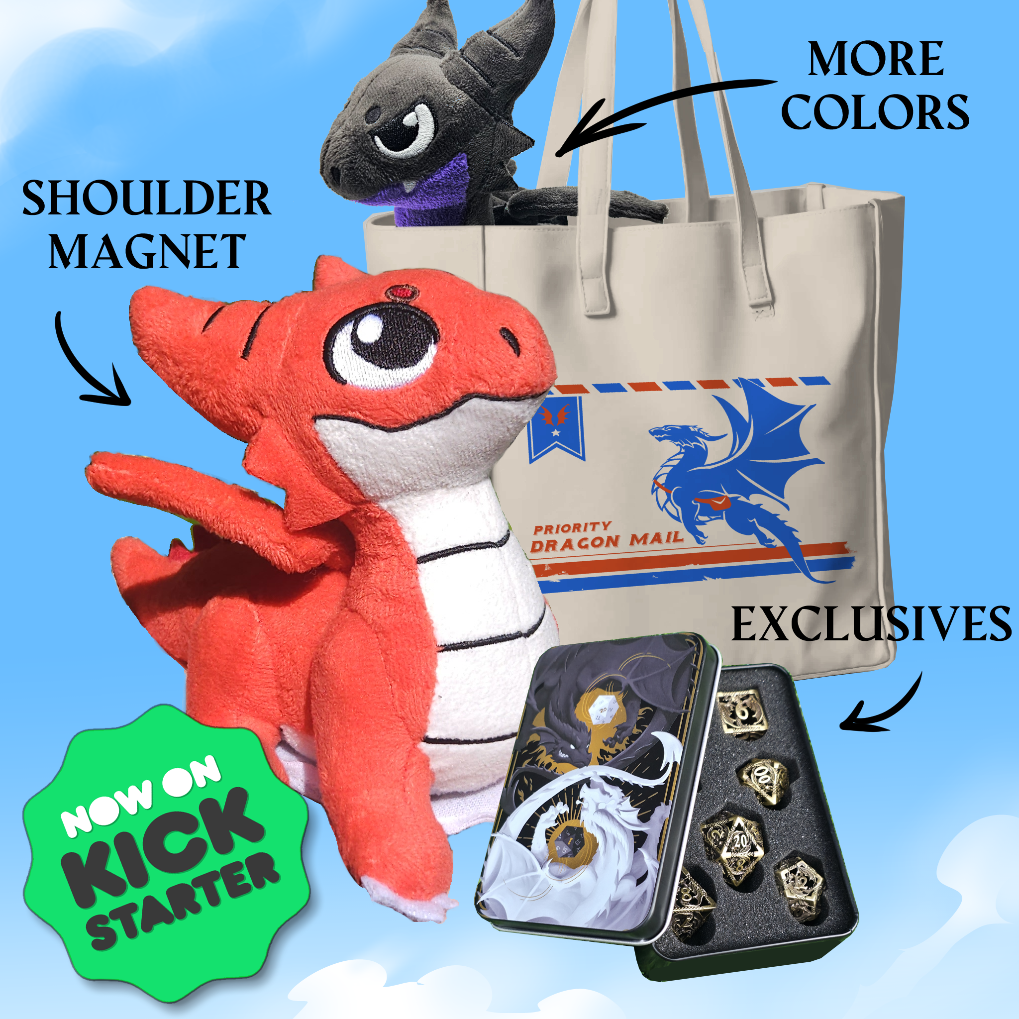 Part Time Dragons Facebook ad: Get a FREE tote bag