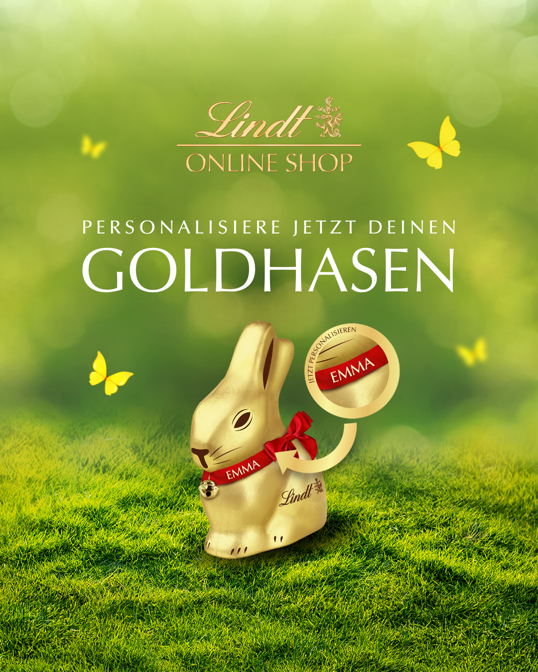 Lindt Facebook ad