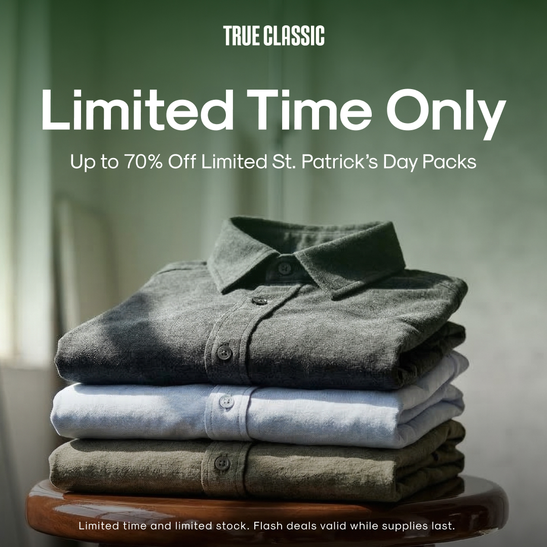 True Classic Facebook ad