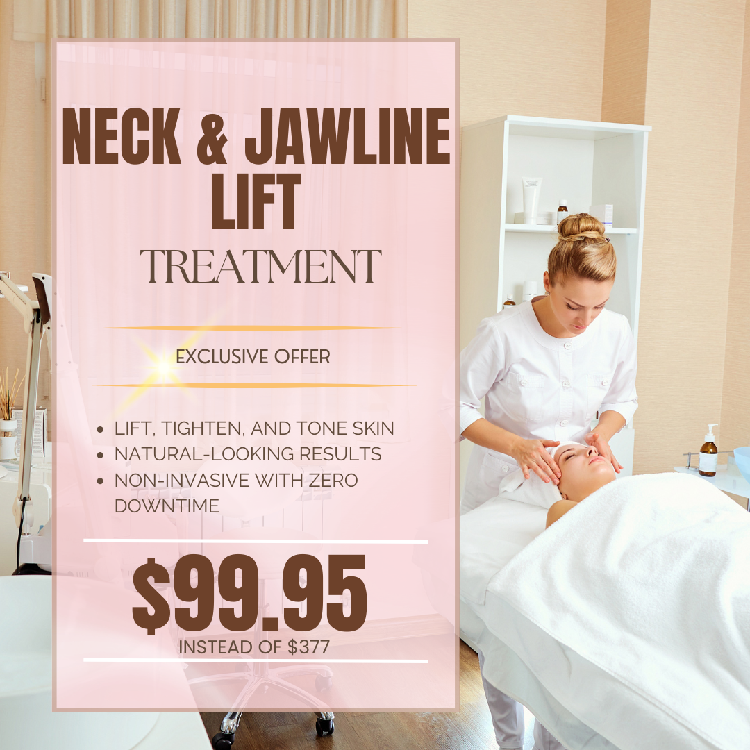 Advanced Beauty Facebook ad: When Did Your Jawline Disappear?