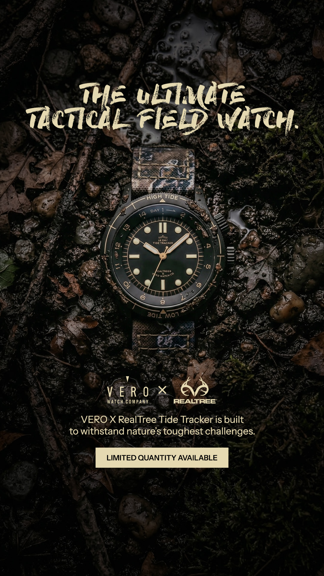VERO Watch Company Facebook ad from Mar 30, 2026