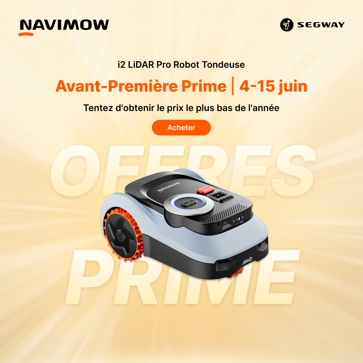 Segway Navimow FR Facebook ad