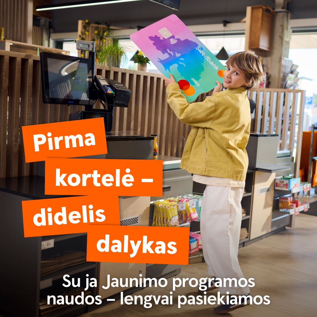 Swedbank Lietuvoje Facebook ad