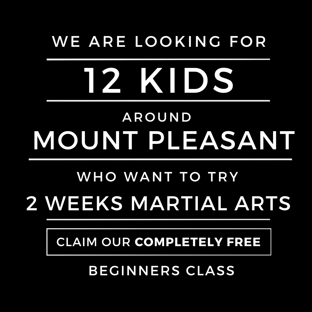 Mount Pleasant Family Martial Arts Facebook ad: 2 Week FREE TRIAL for KIDS