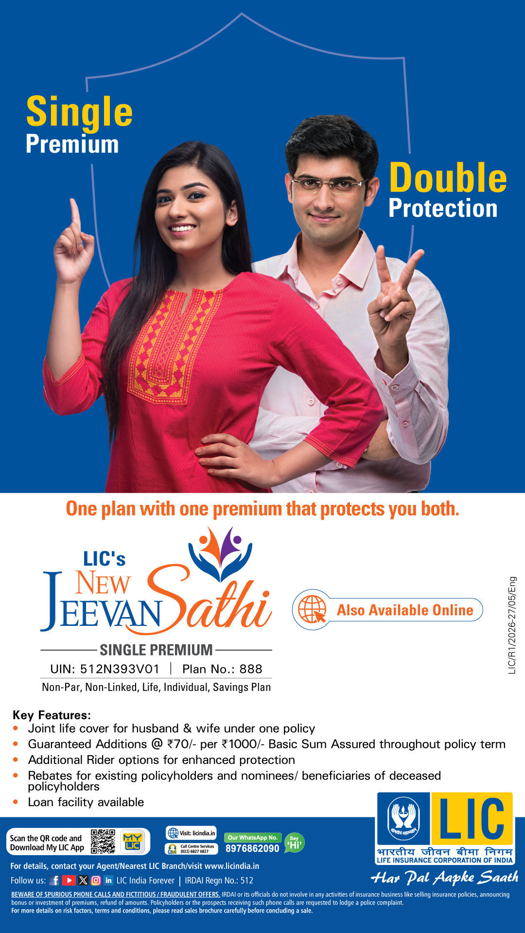LIC India Forever Facebook ad from Jun 18, 2026