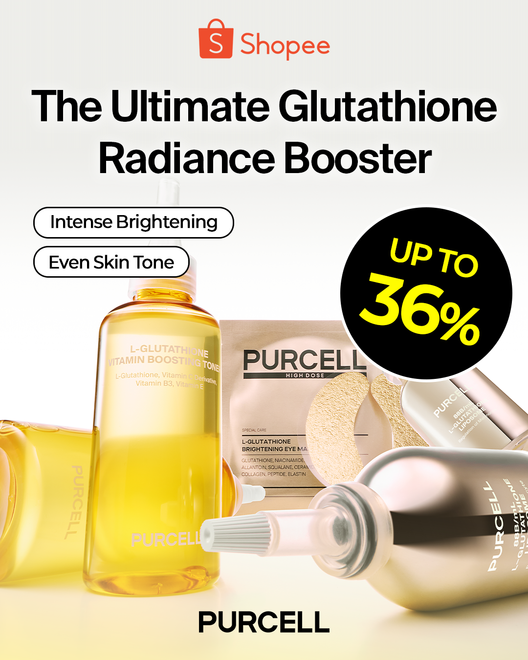 Purcell.global Facebook ad: PURCELL Now on Shopee