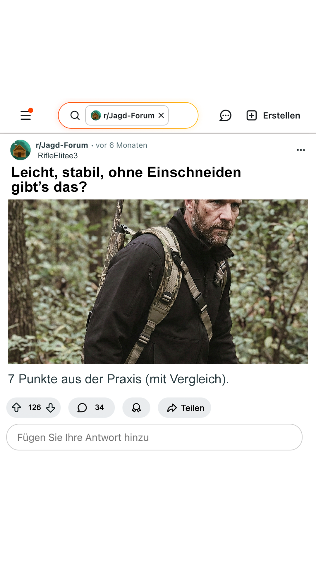 Deinster Facebook ad