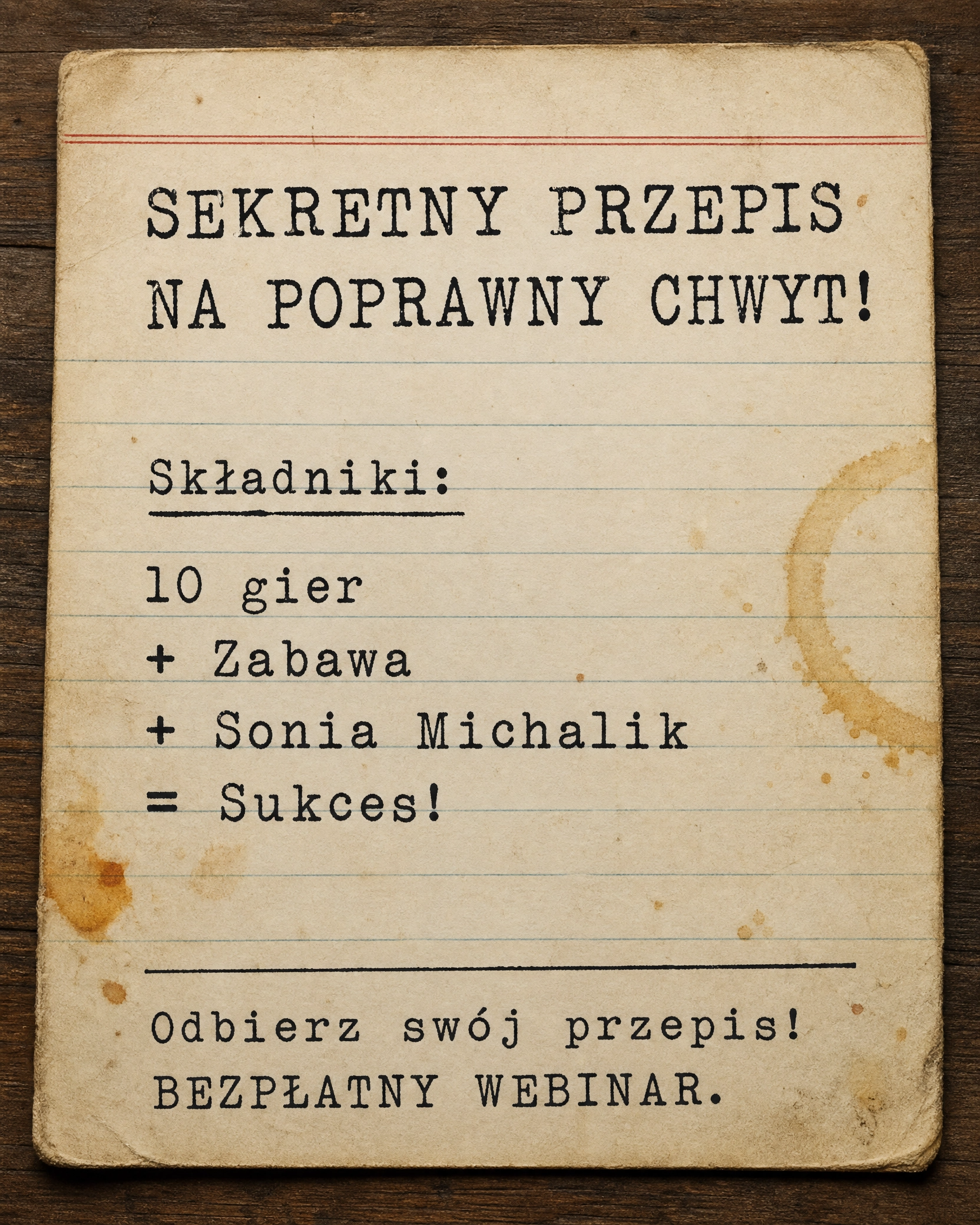 Sonia Michalik psycholog dziecięca Facebook ad