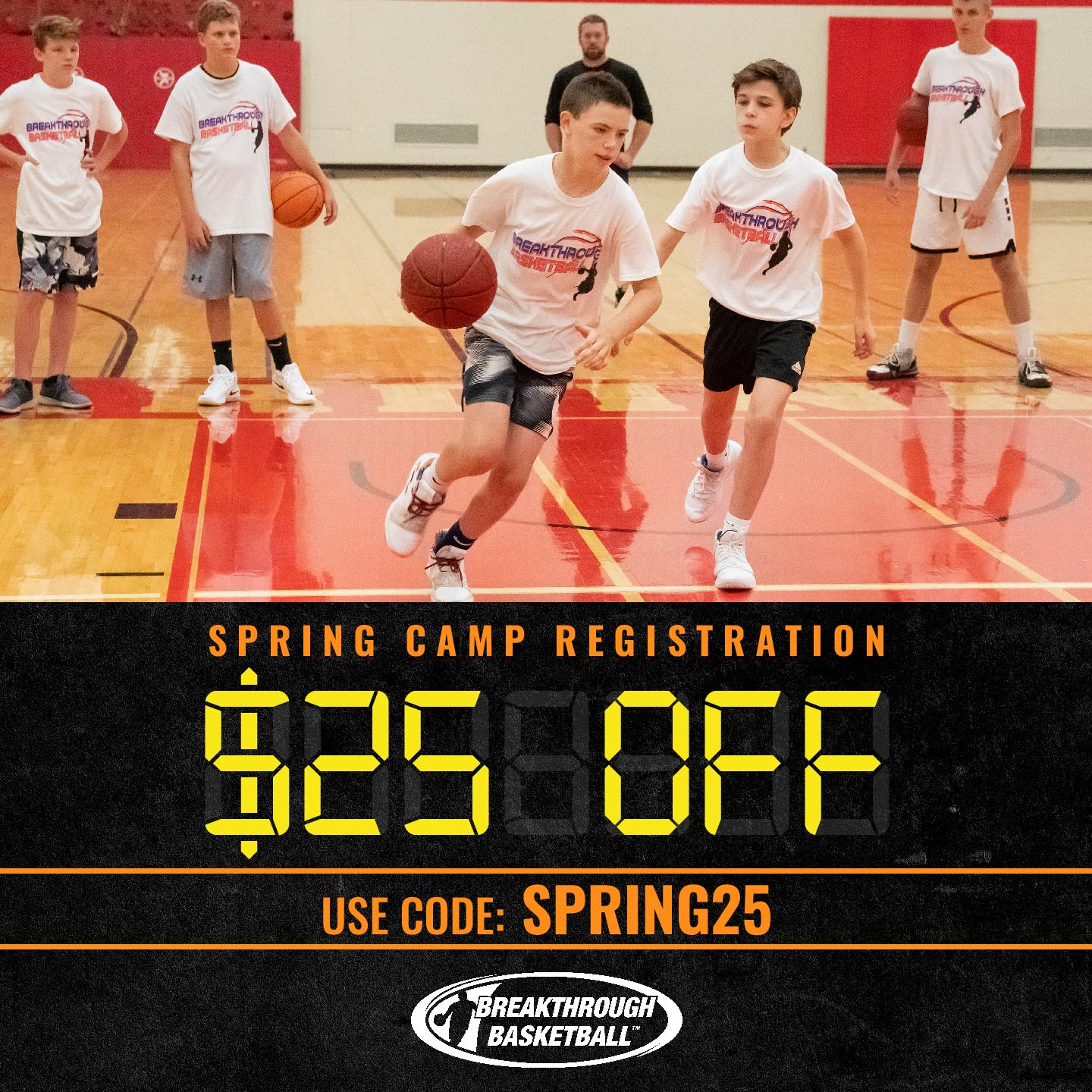 Breakthrough Basketball Facebook ad