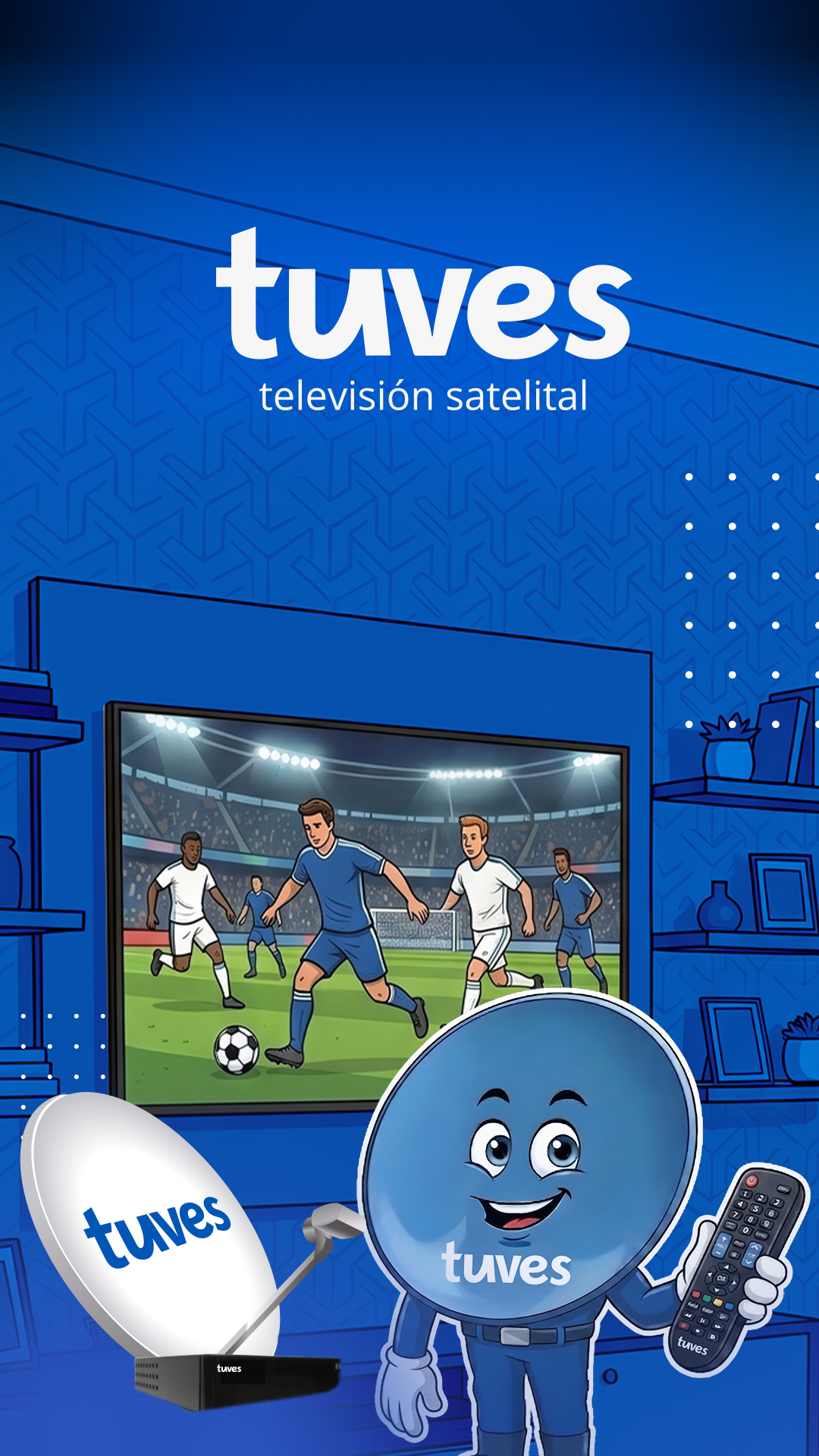 Página Oficial de TUVES HD en Chile Facebook ad: ¡La mejor programación está en TUVES!