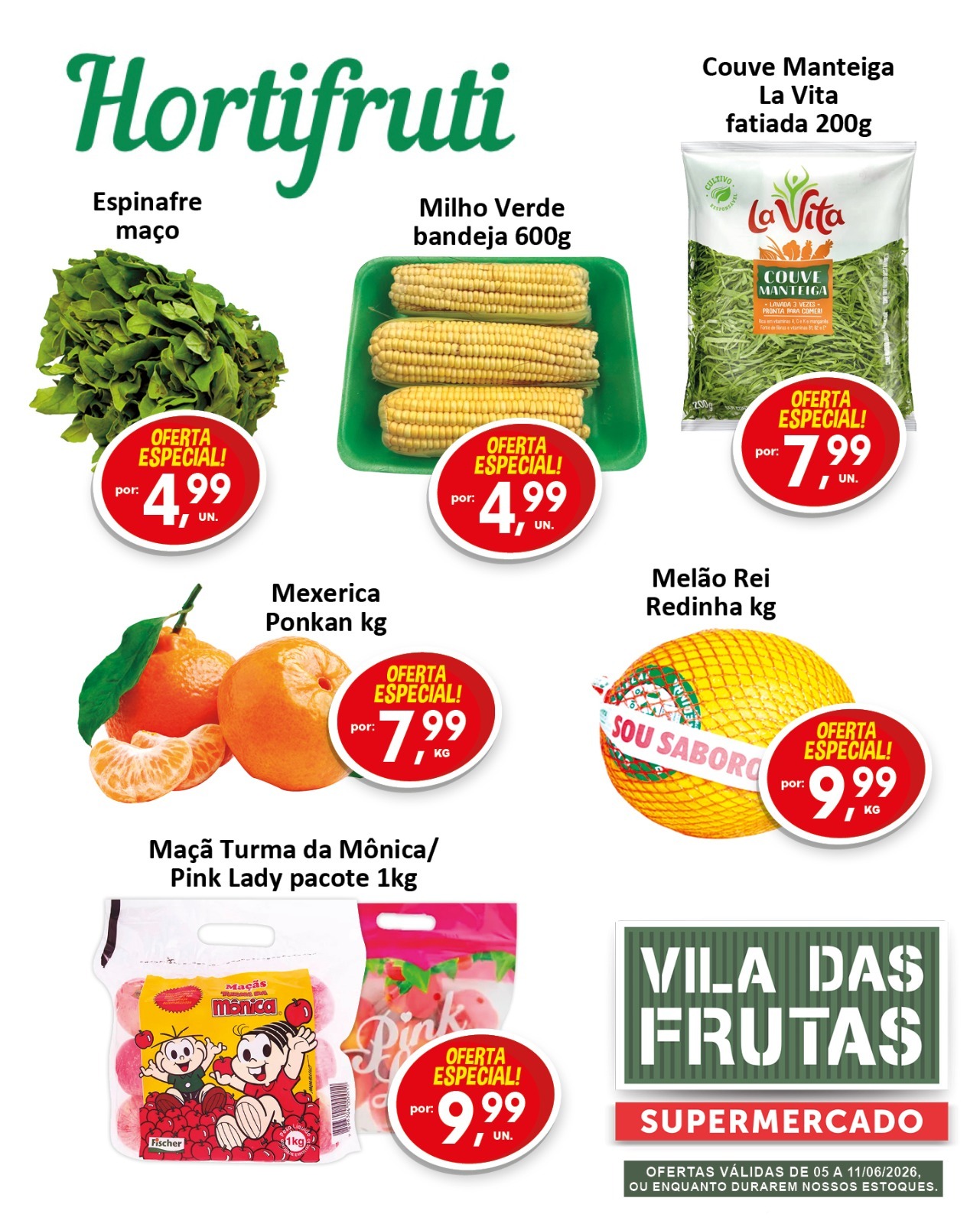 Vila Das Frutas Facebook ad: OFERTAS DA SEMANA NO VILA DAS FRUTAS!