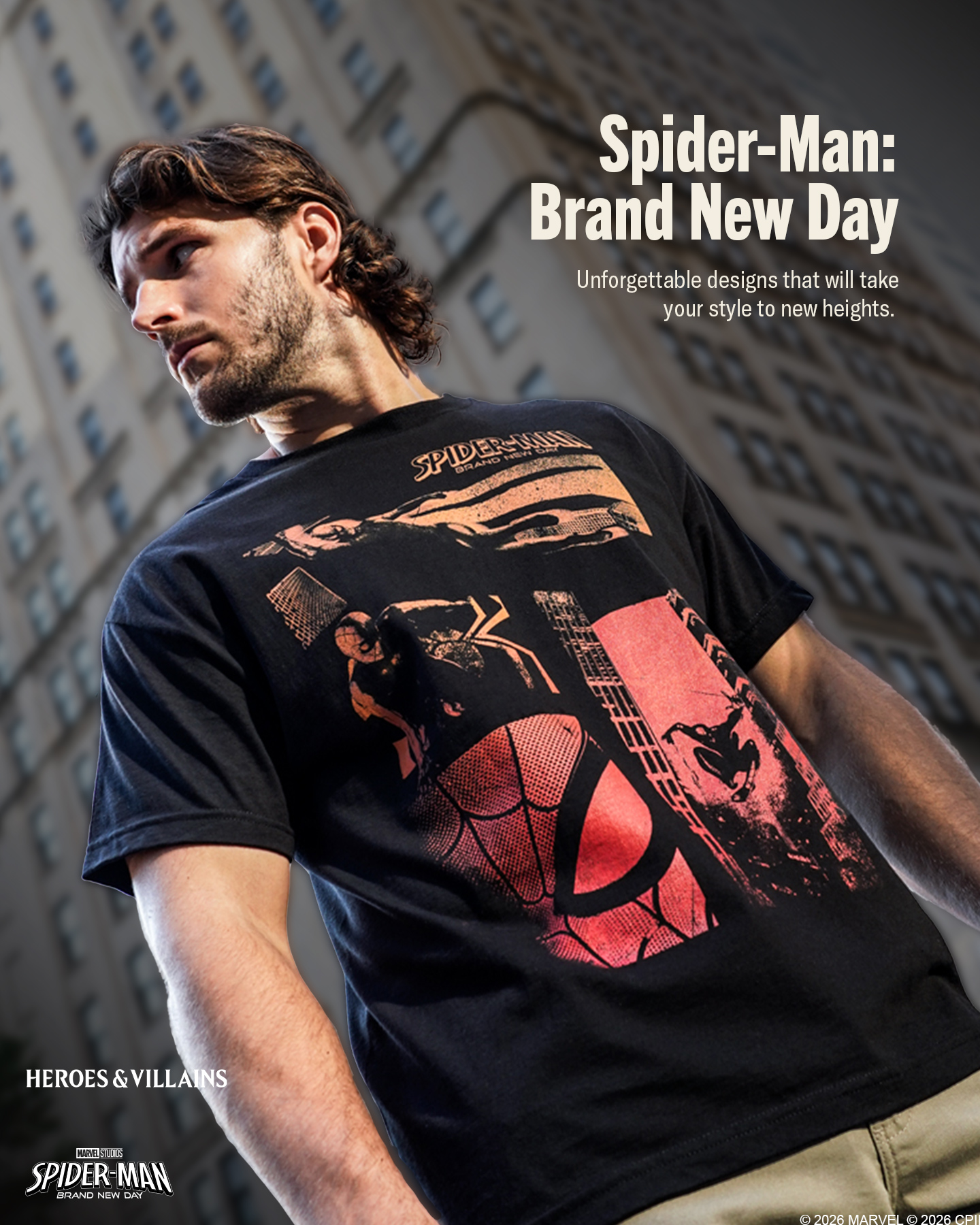 Heroes & Villains Facebook ad