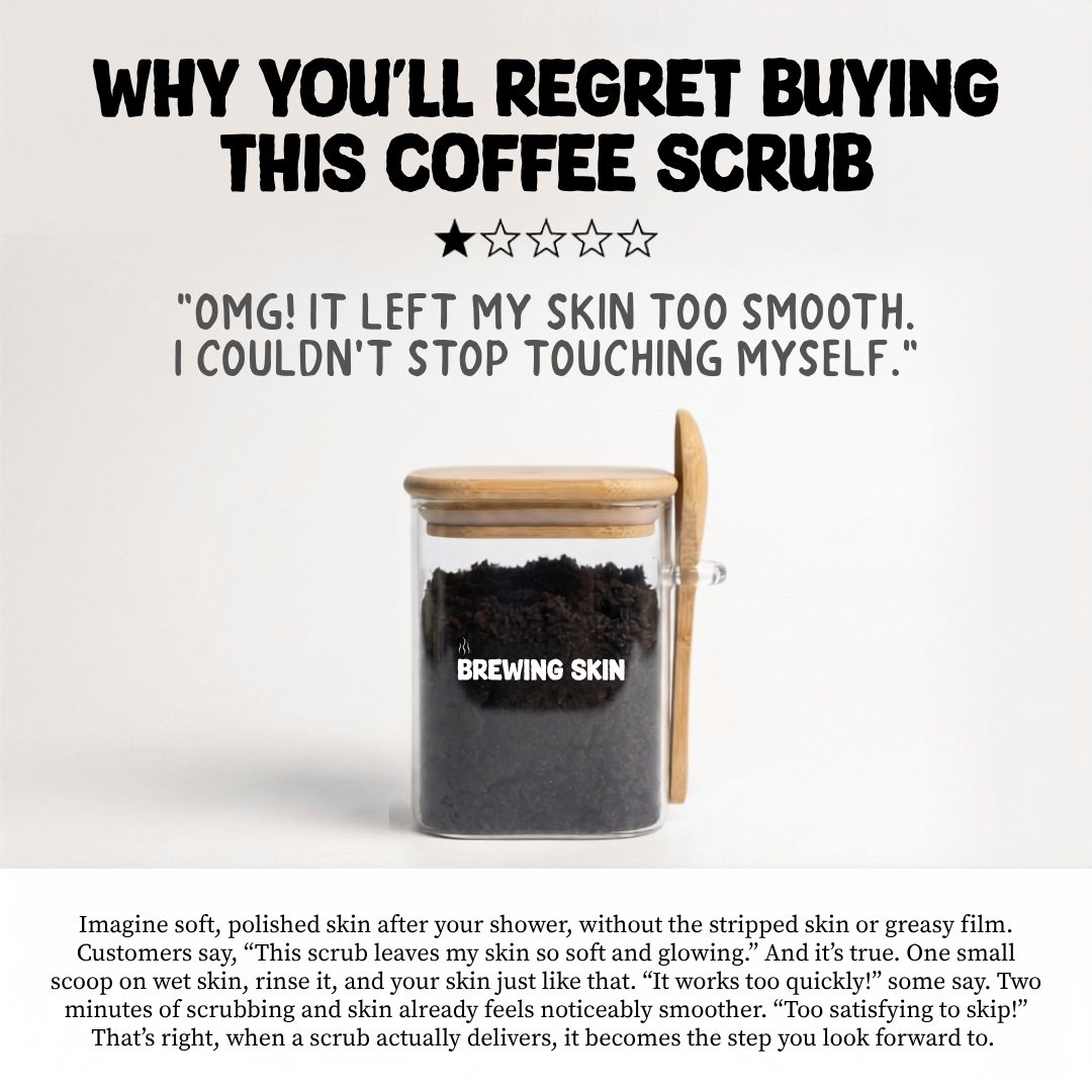 Brewing Skin Facebook ad: The Complaint We Don't Mind