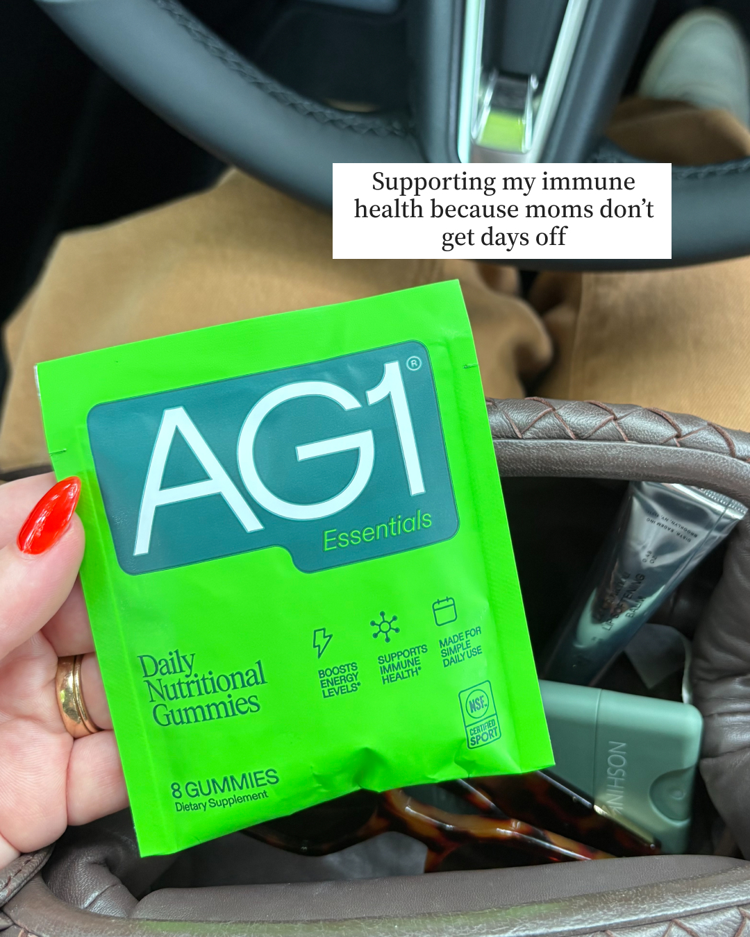 AG1 by Athletic Greens Facebook ad: Put yourself on the list.
