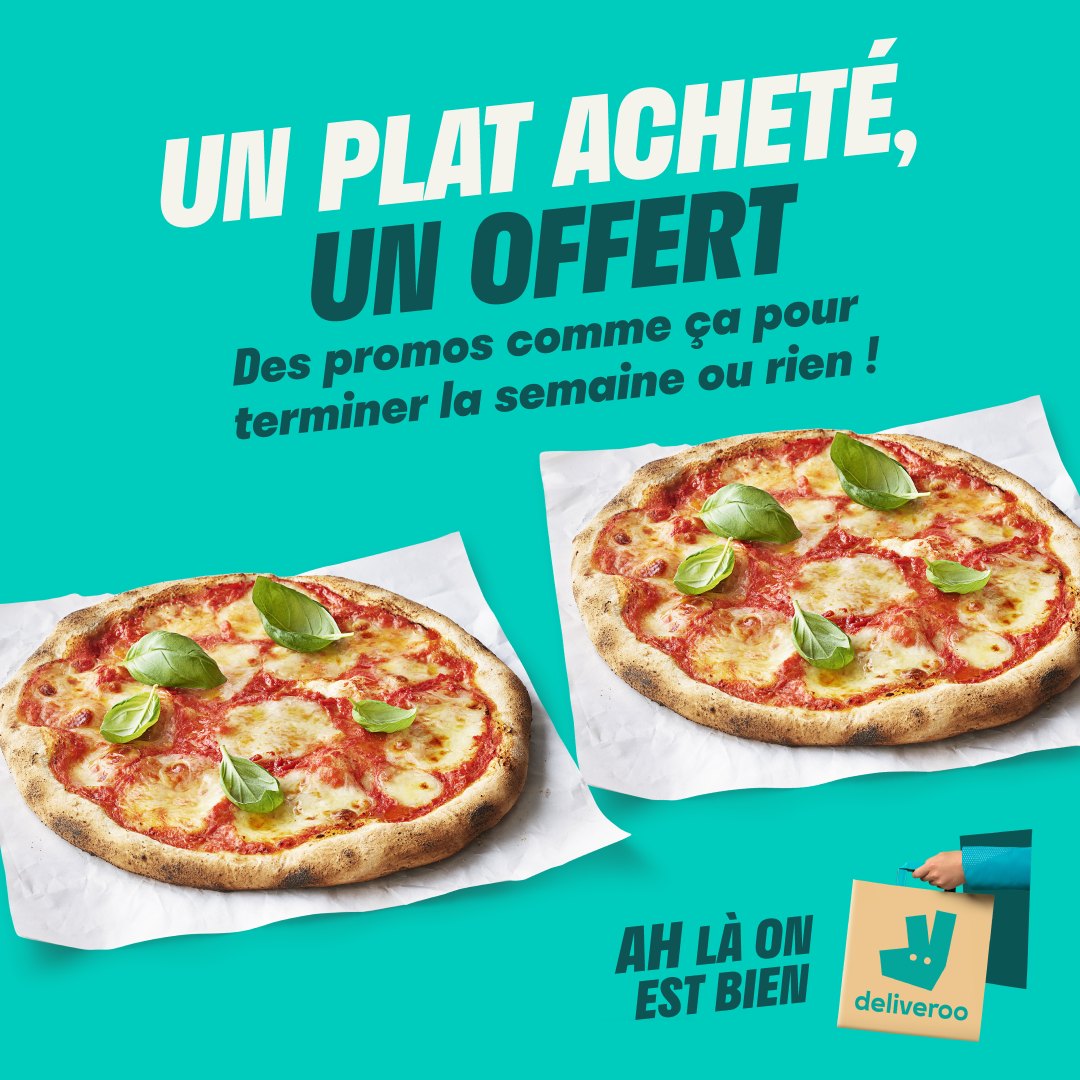 Deliveroo Facebook ad